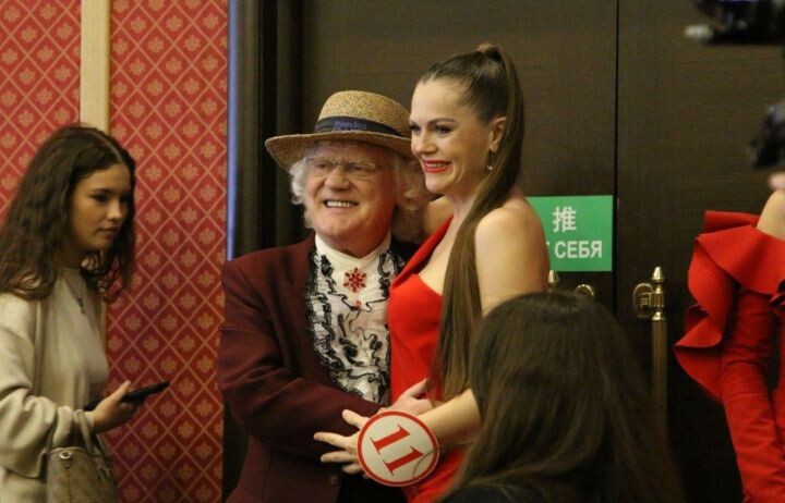 Куклачев с невесткой