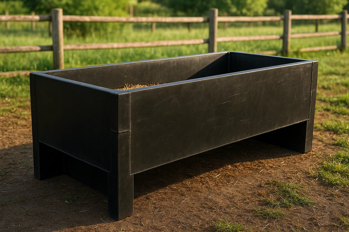 Кормушка на скота - практически неубиваемая