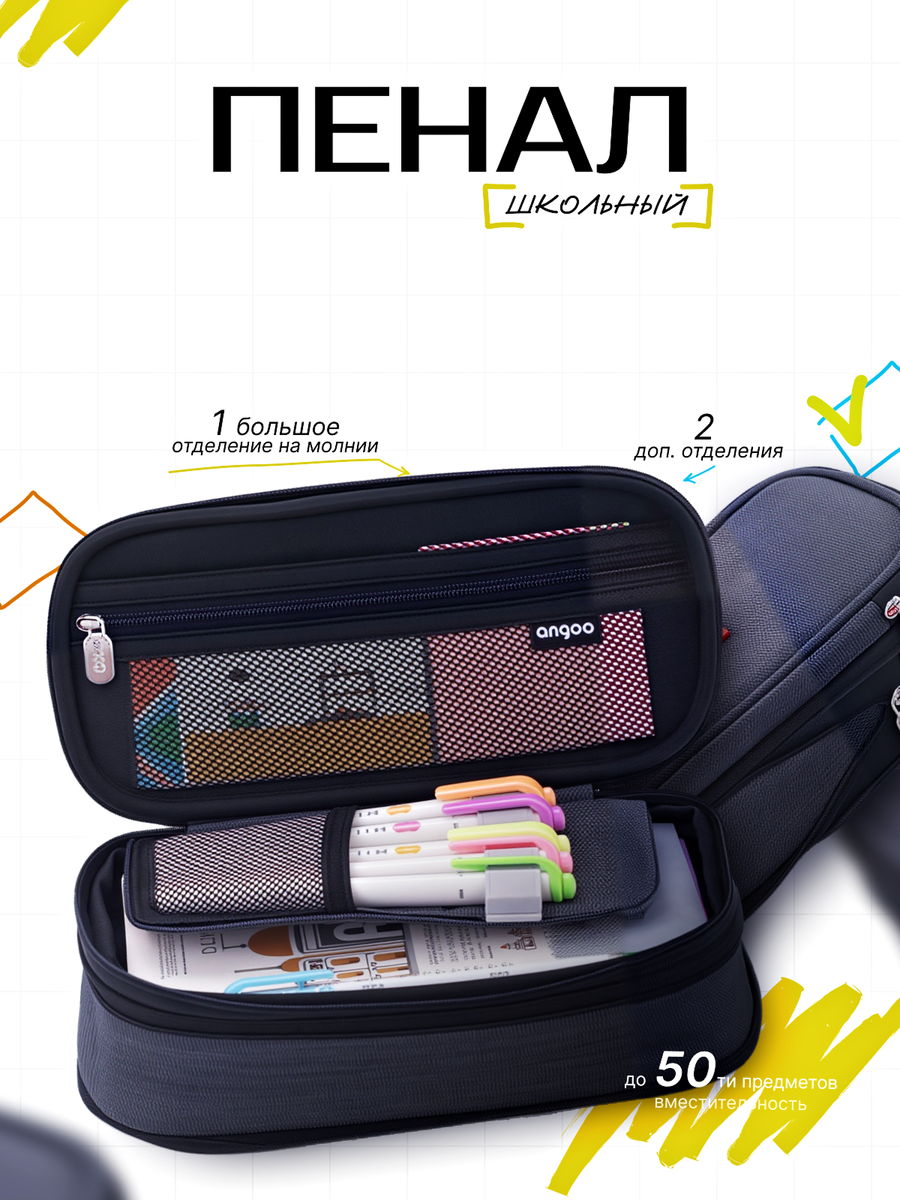 Оформление пенала, но уже в минималистичном стиле. Для заказа инфографики переходите по ссылке ниже!