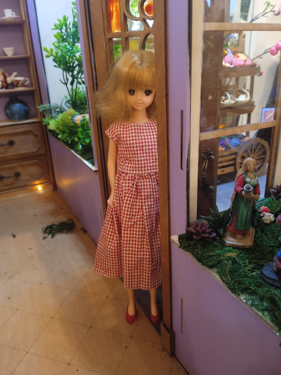 Дженни в волшебной лавке. Фото автора.