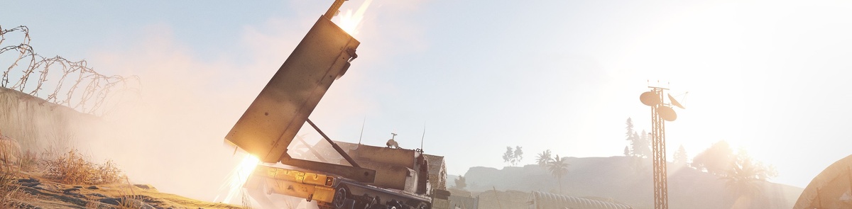 1. Сначала вам нужно приобрести модуль прицеливания РСЗО, который можно найти в:
Закрытом ящике на нефтевышке
Закрытом ящике, который сбрасывает Chinook
Так же нам понадобятся ракеты для установки, которые можно найти в:
Элитных ящиках с БТР
Элитных ящиках на космодроме
Армейском ящике сбитого вертолета.
2. В заднюю часть MLRS мы вставляем ракеты от 1 до 12 шт.

3. Садимся в MLRS и открываем слот для модуля прицеливания и вставляем туда наш модуль, который активирует системы вооружения.