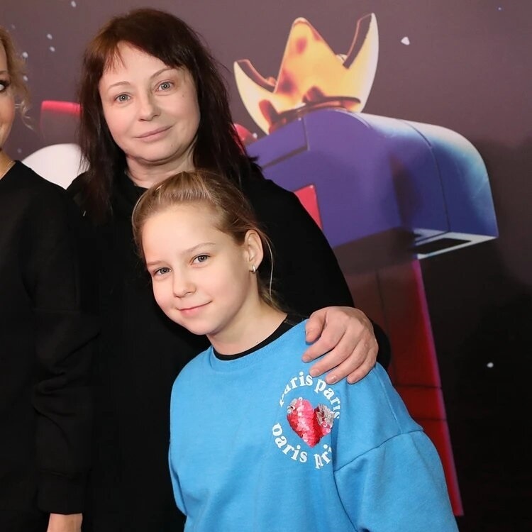 Анастасия с мамой