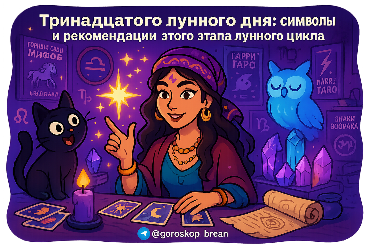    Тринадцатый лунный день как волшебный ключ к внутренним трансформациям и обретению силы для изменений Мария