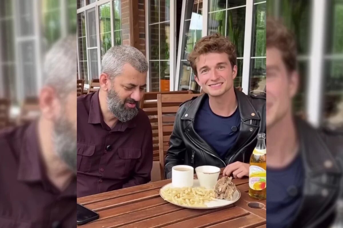    Итальянский пианист Лоренцо Баньяти попробовал пасту жижиг галнаш в Грозном