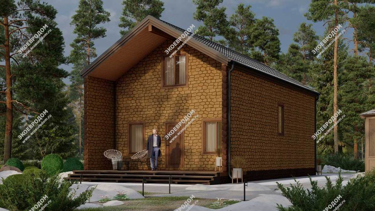 Проект дома "Береговой"