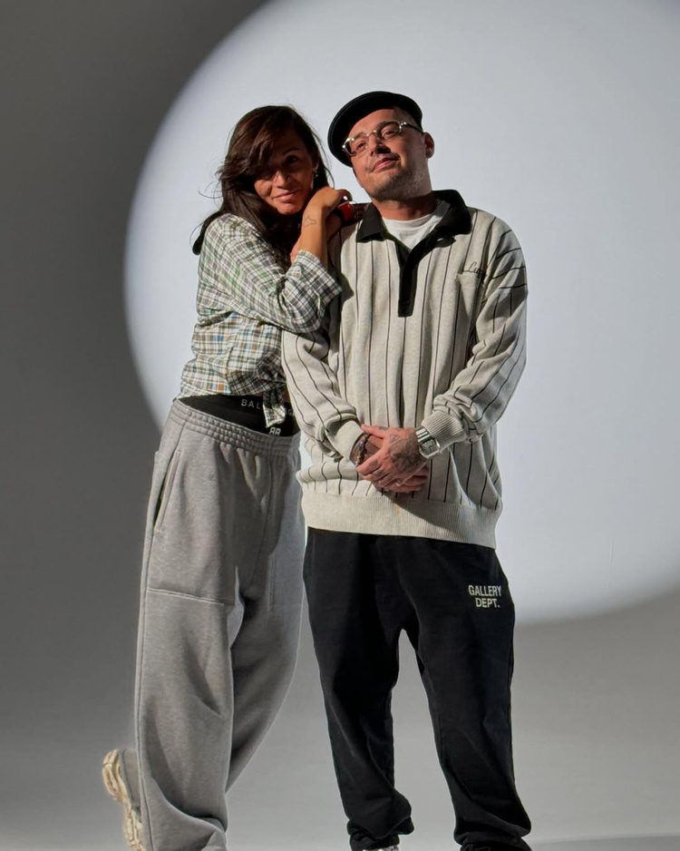    Гуф с сестрой Ольгой (2024). Фото © Instagram (признан экстремистской организацией и запрещен на территории Российской Федерации) / olgadolmatova