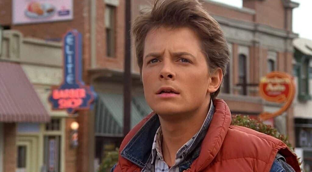    фото: Майкл Джей Фокс, кадр из фильма «Назад в будущее»