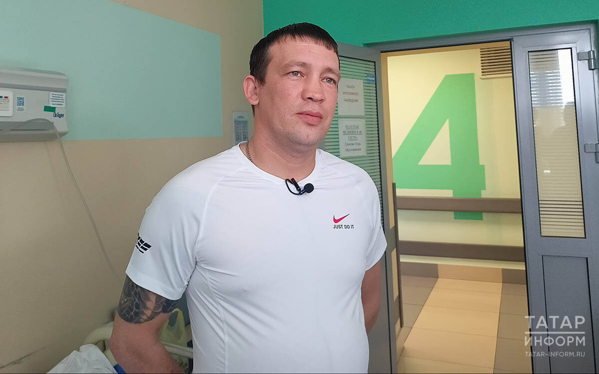 Владимир Тимаков: «На СВО отправился не за деньгами, взыграл патриотизм. Семья до последнего не знала о решении, отреагировала со слезами на глазах»Фото: © Роман Баданов / «Татар-информ»