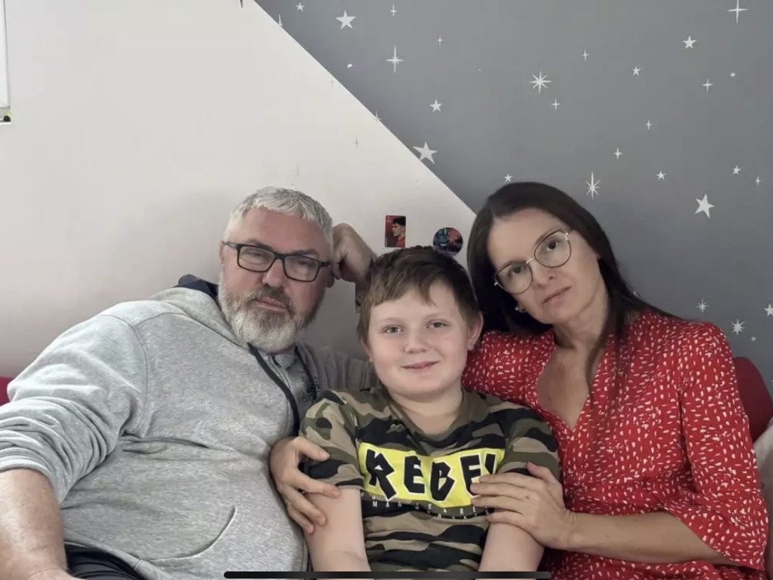 Семья Терех - фото из сербских СМИ