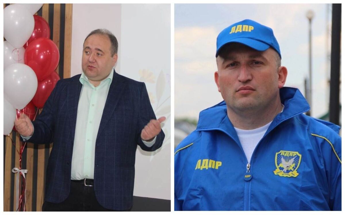    В курском реготделении партии ЛДПР разгорелся скандал На первом фото Владимир Федоров, на втором – Алексей Томанов