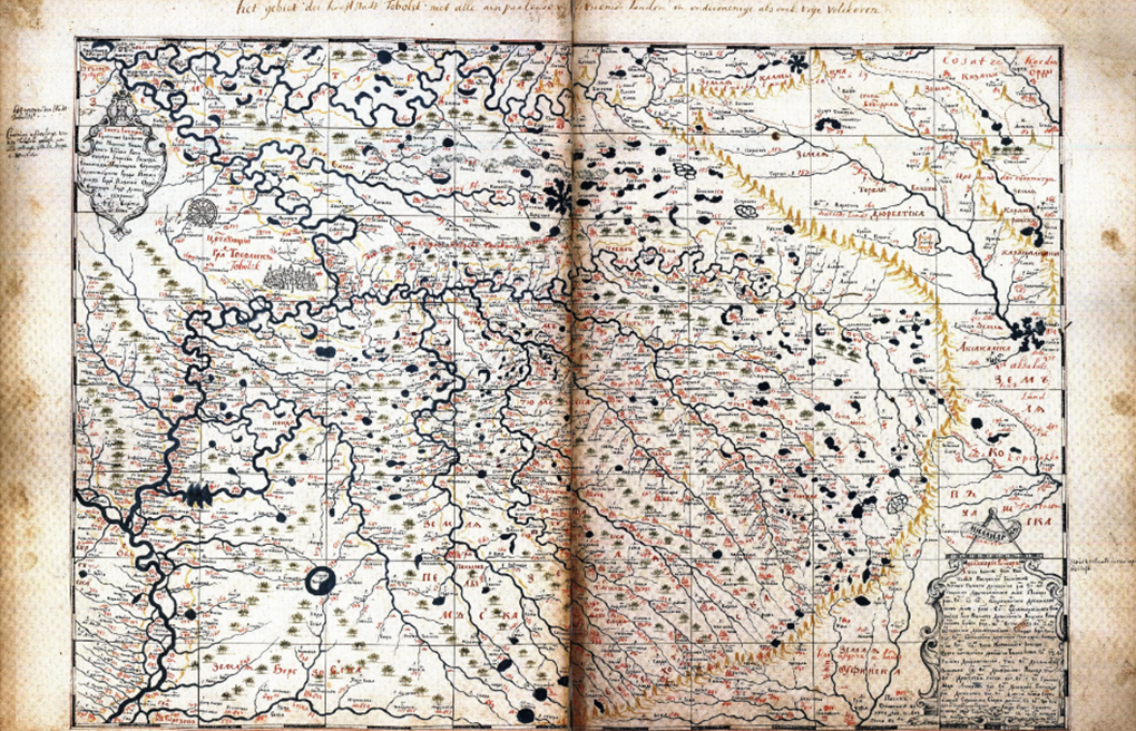 Карта Сибири.