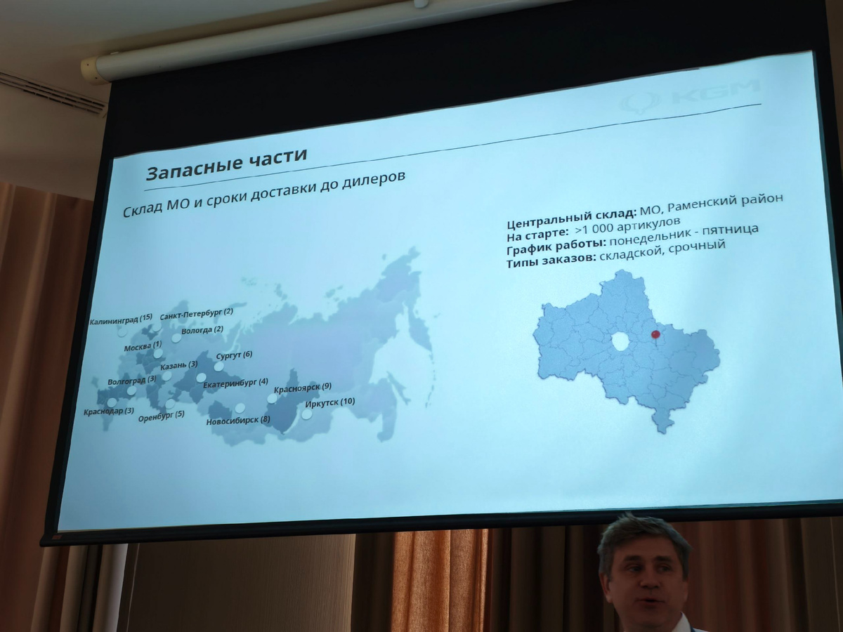 Обещают как склад запчастей с быстрой доставкой, так и гарантию в 5 лет