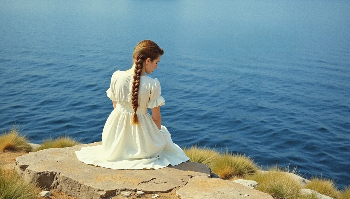 Анфиса верила в силу озёрной воды.