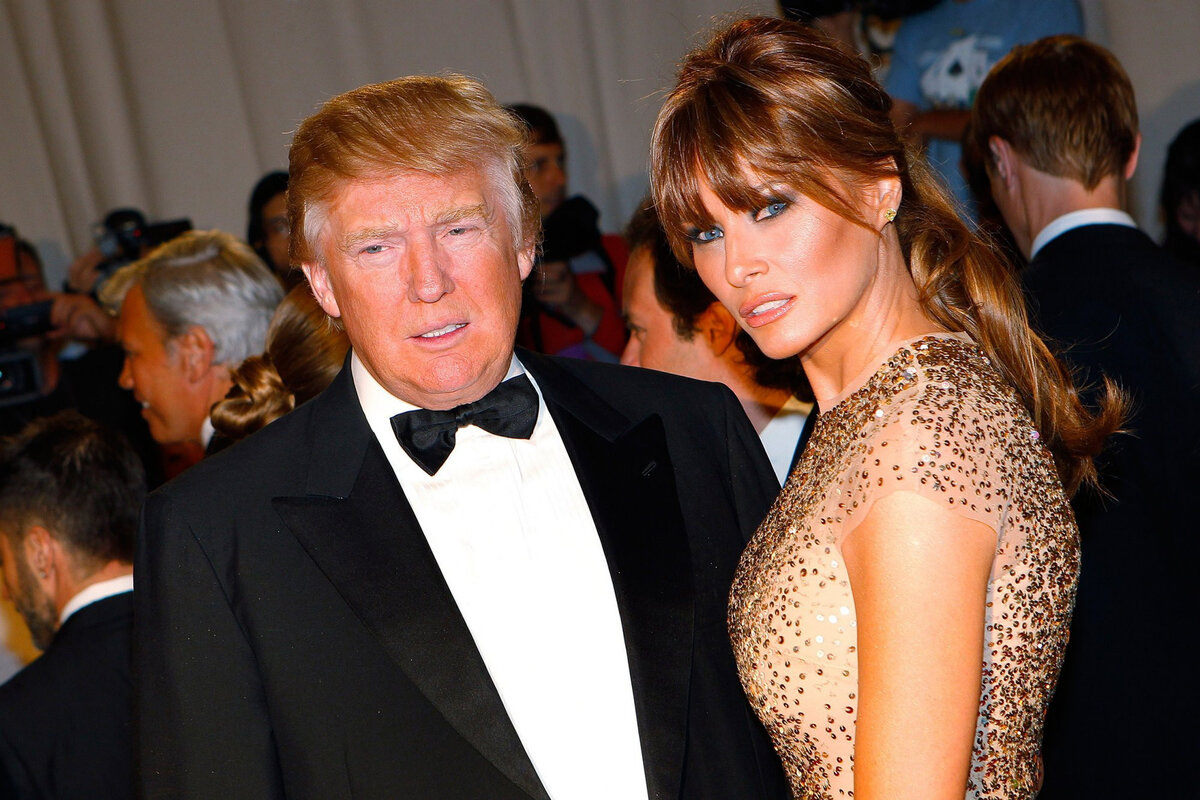 Мелания и Дональд Трамп