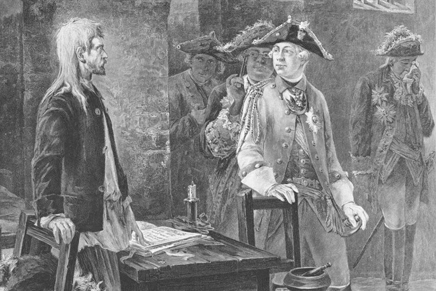 Иван Антонович в Шлиссельбургской крепости.