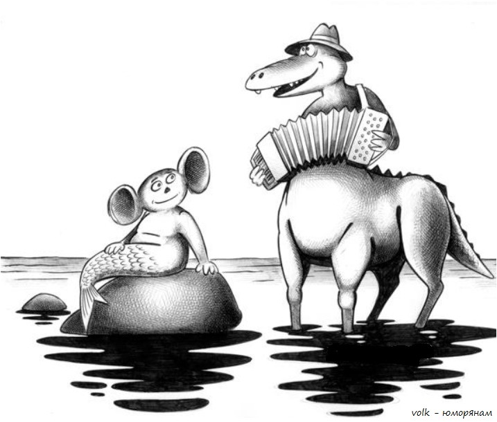 КАРИКАТУРА ОТ ХУДОЖНИКА- КАРИКАТУРИСТА СЕРГЕЯ КОРСУНА ИЗ ЕГО СЕРИИ " КАКИЕ У ЧЕБУРАШКИ ГЕНЫ ? "