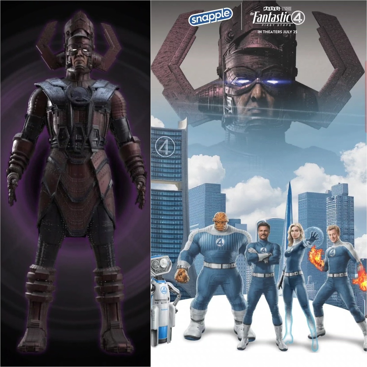 Галактус в фильме «Фантастическая четверка: Первые шаги»