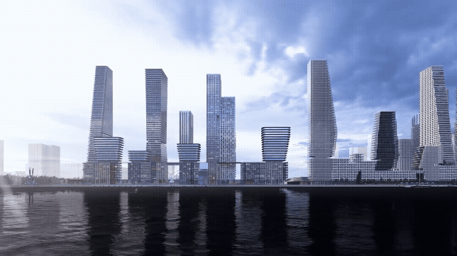 Будущая набережная Южного порта