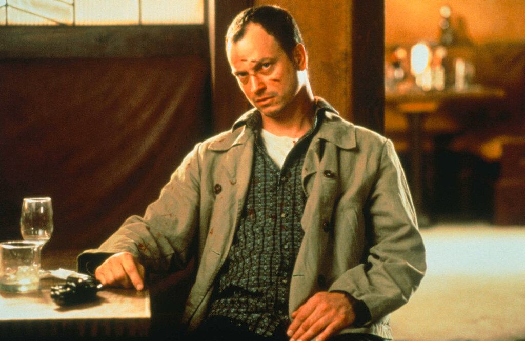 Кадр из фильма «Альбино Аллигатор» (1996)