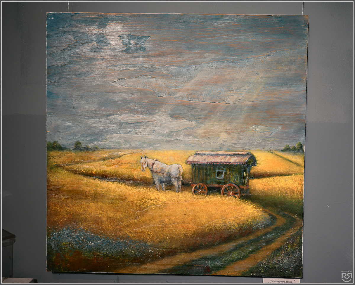 Выставка Татьяны Машихиной. Арт-пространство "Телеграф". Светлогорск. Фото: М. Рябинин