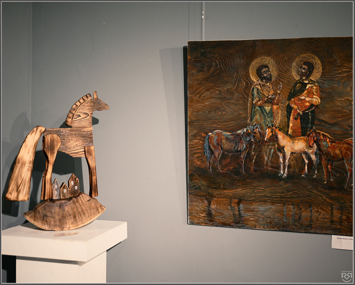 Выставка Татьяны Машихиной. Арт-пространство "Телеграф". Светлогорск. Фото: М. Рябинин