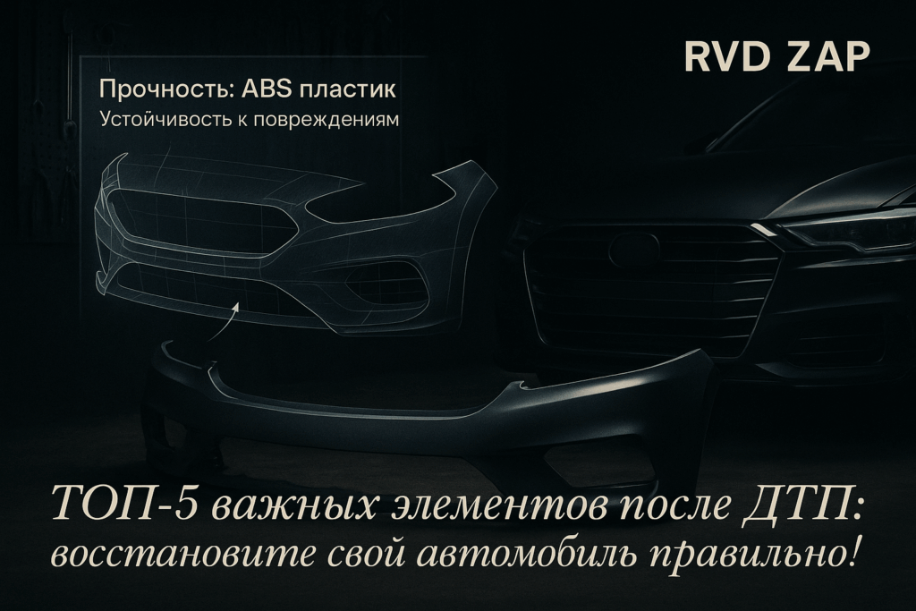    Пять обновляемых запчастей после ДТП admin