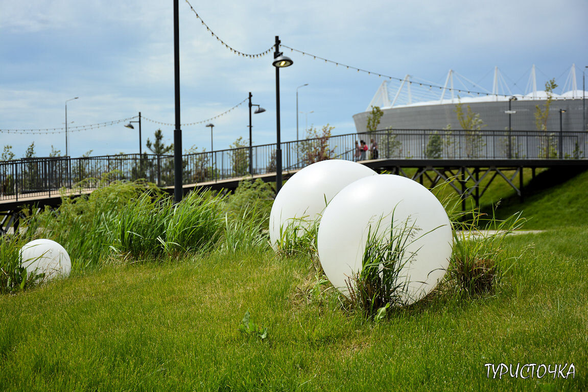 В новеньком парке Ростова есть на что посмотреть