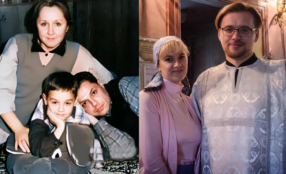 Наталья Акимова и Игорь Скляр с сыном