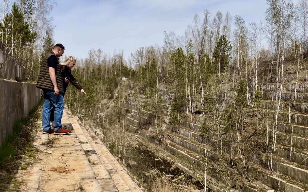 Заброшенный мраморный карьер 