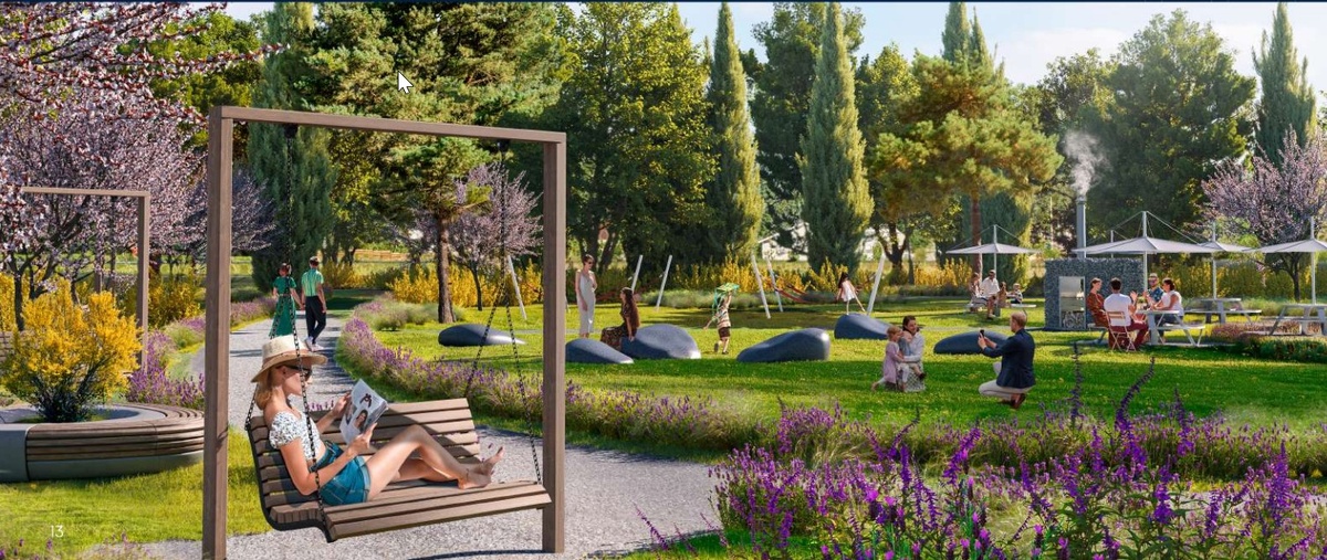 зеленые парки