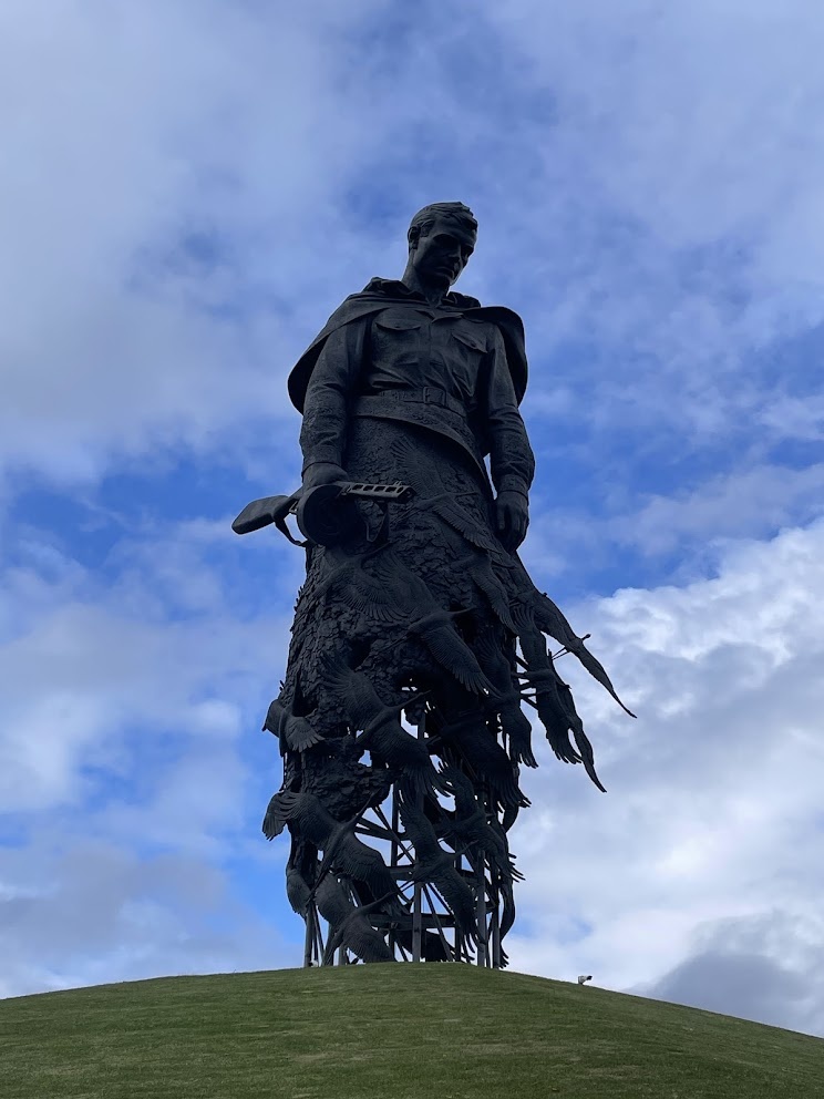 При голубом небе