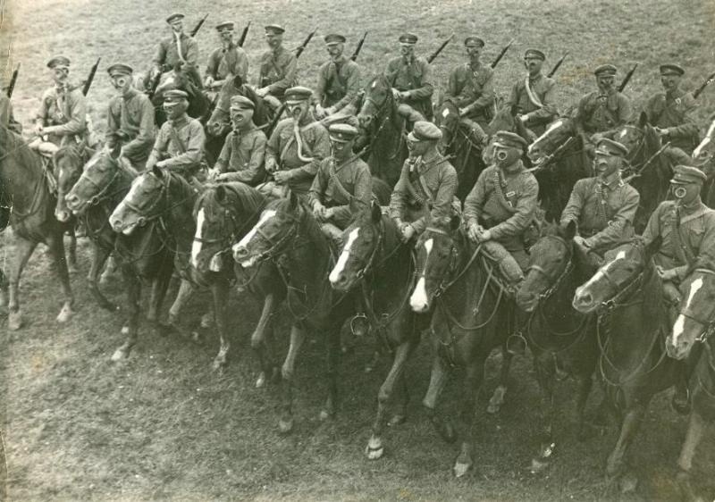 Кавалерия Красной армии на учениях, 1930-е гг.