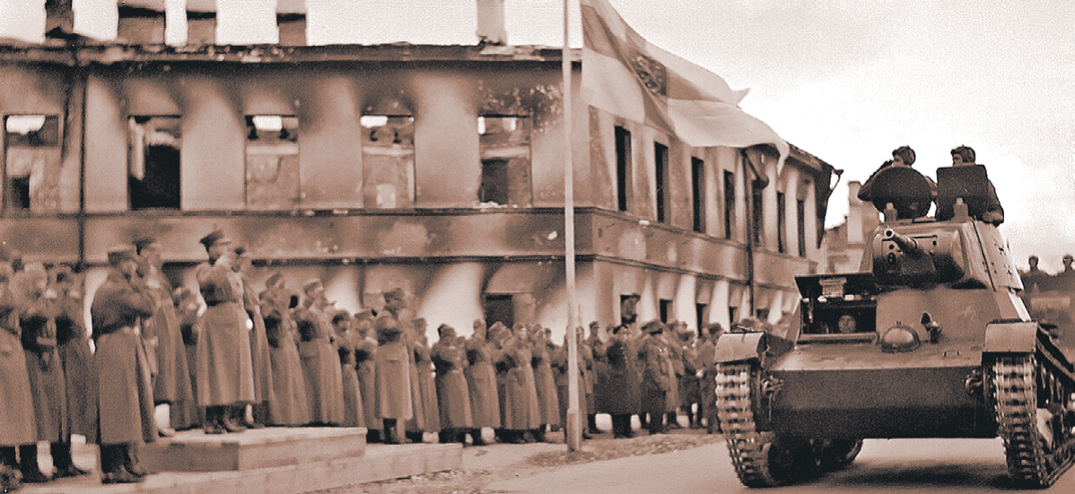 Финны радостно маршировали по оккупированному Петрозаводску, считая, что с фюрером у них все получится. Но были биты. Теперь надеются на НАТО. Забыли историю?