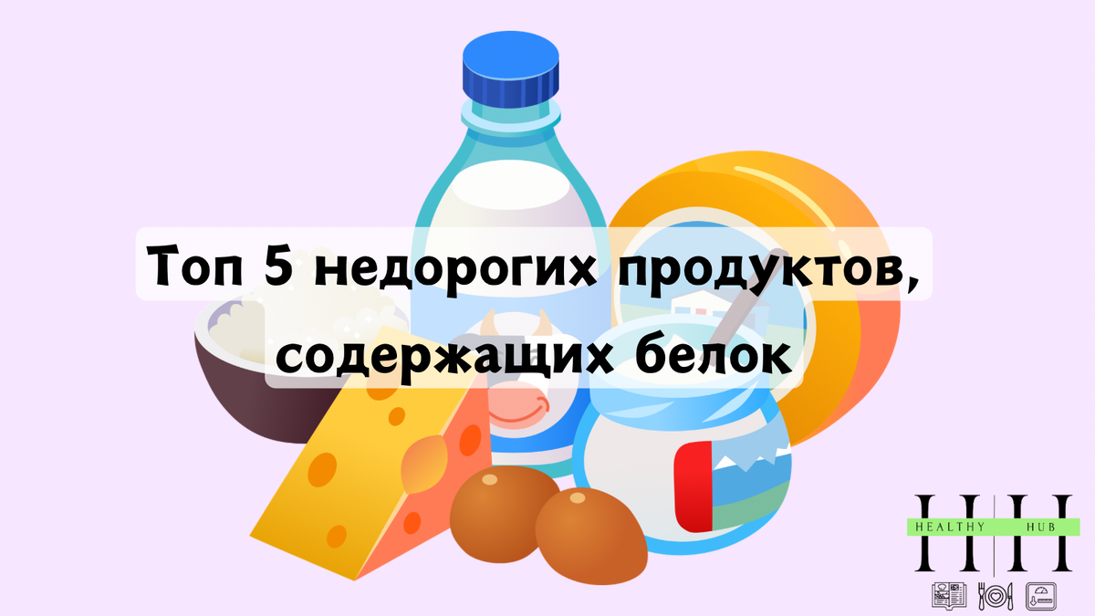 Доступные белковые продукты 