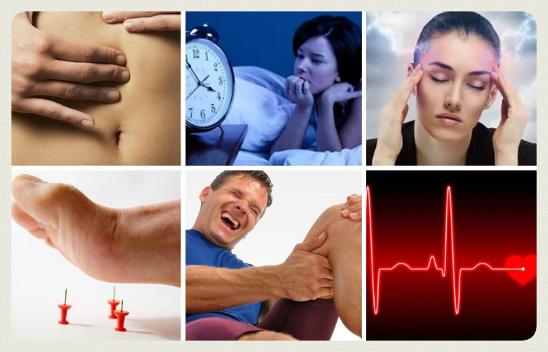 Проблемы могут начаться в любом органе.