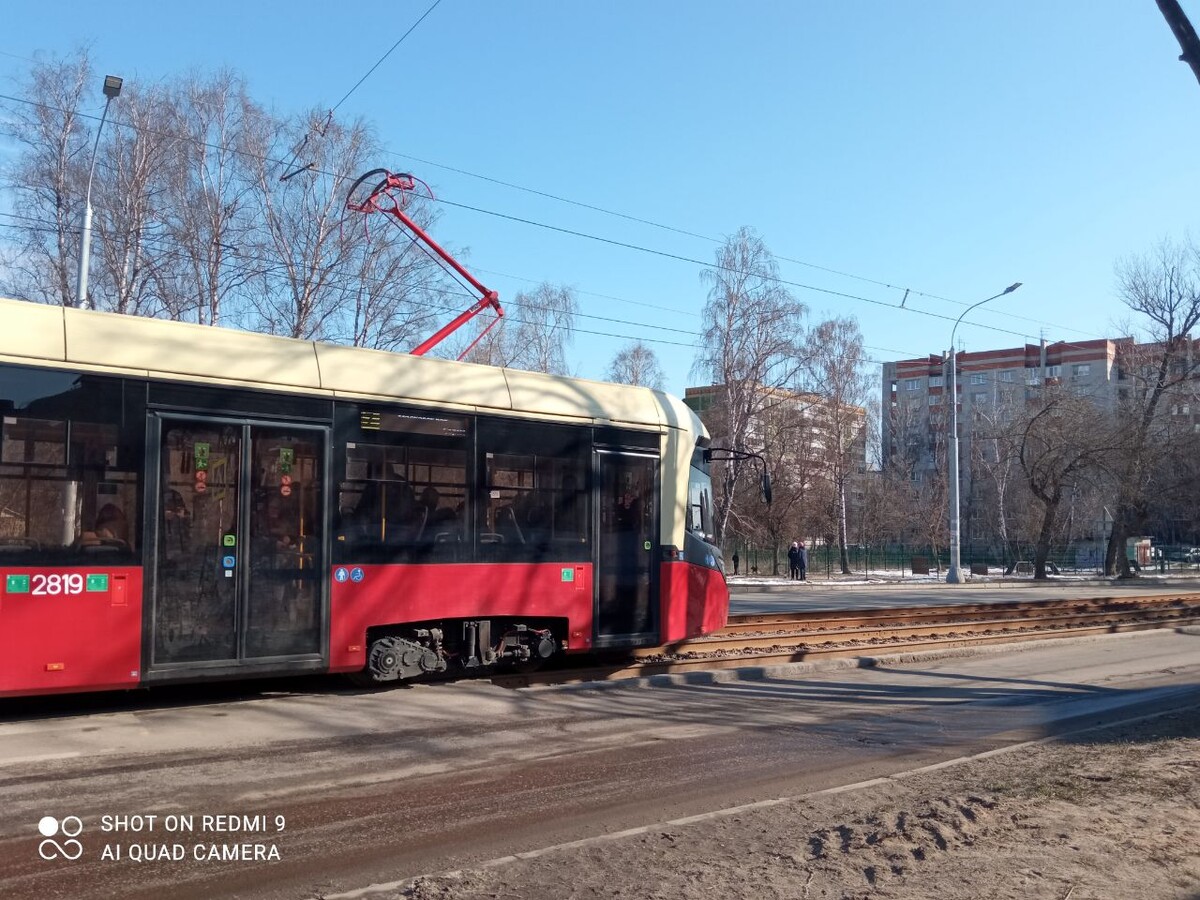 Трамвай доставит каждого, куда нужно. Фото автора.