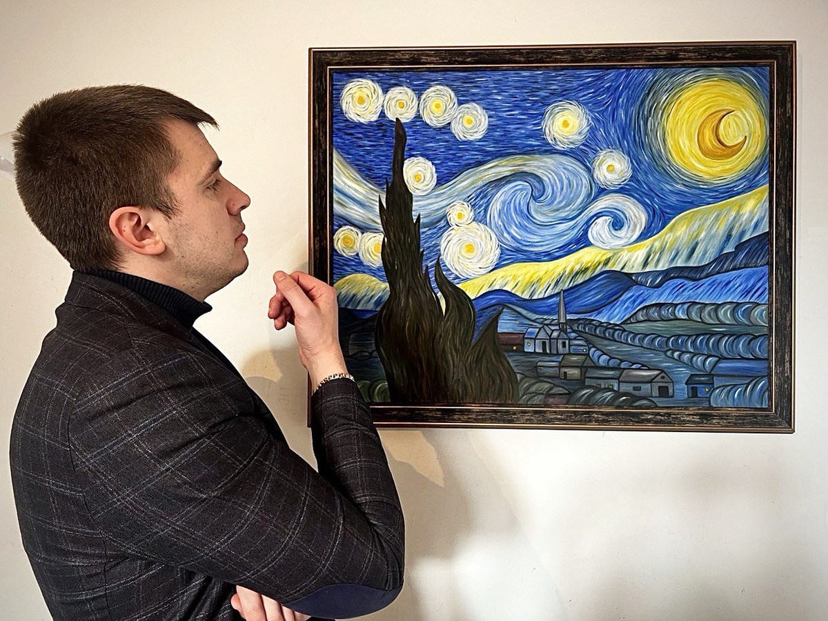 Хуртов Дмитрий - Звёздная ноч Ван Гог