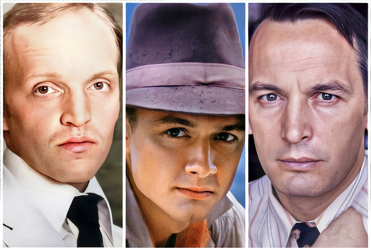 мой фотоколлаж - Тест: Прекрасные мужчины советского кино — сможете узнать каждого по фотографии?