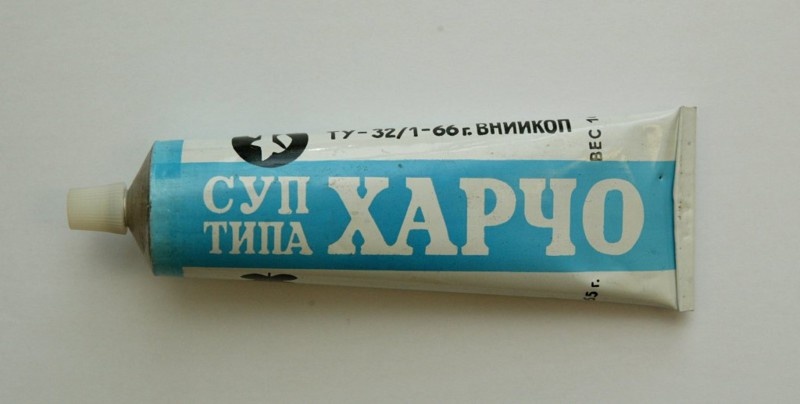 Еда в тюбике