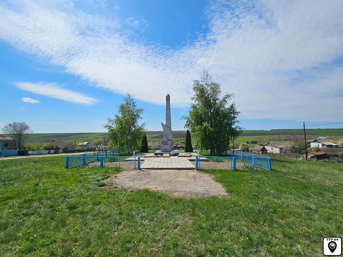 Памятник «Борцам за власть Советов и сельчанам, павшим в годы Великой Отечественной войны 1941-1945»