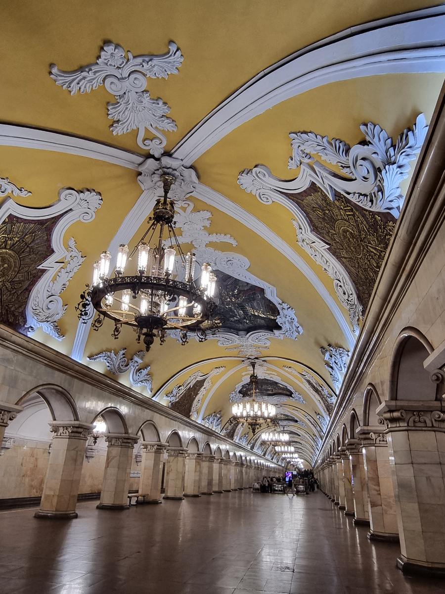 Станция кольцевой линии «Комсомольская». Фото автора  статьи.