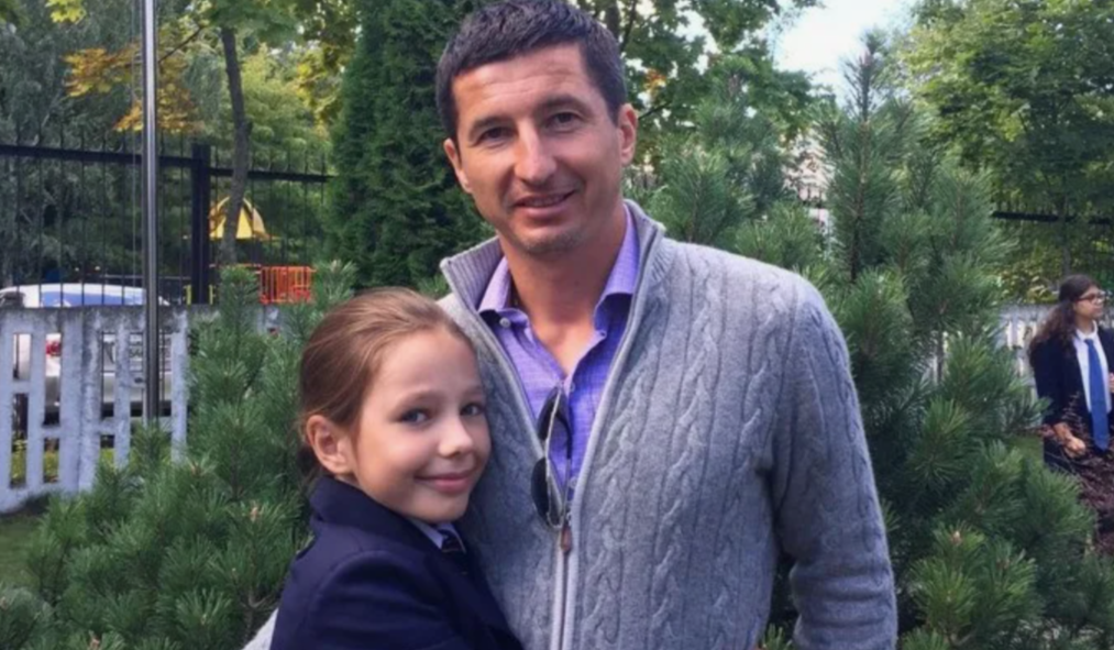 Евгений Алдонин с дочкой Верой