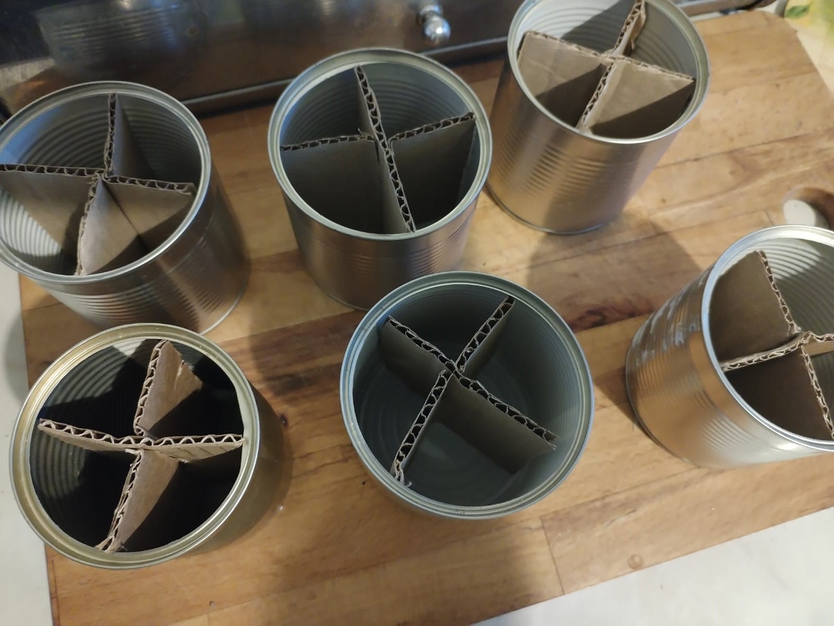 Изготовление окопной свечи