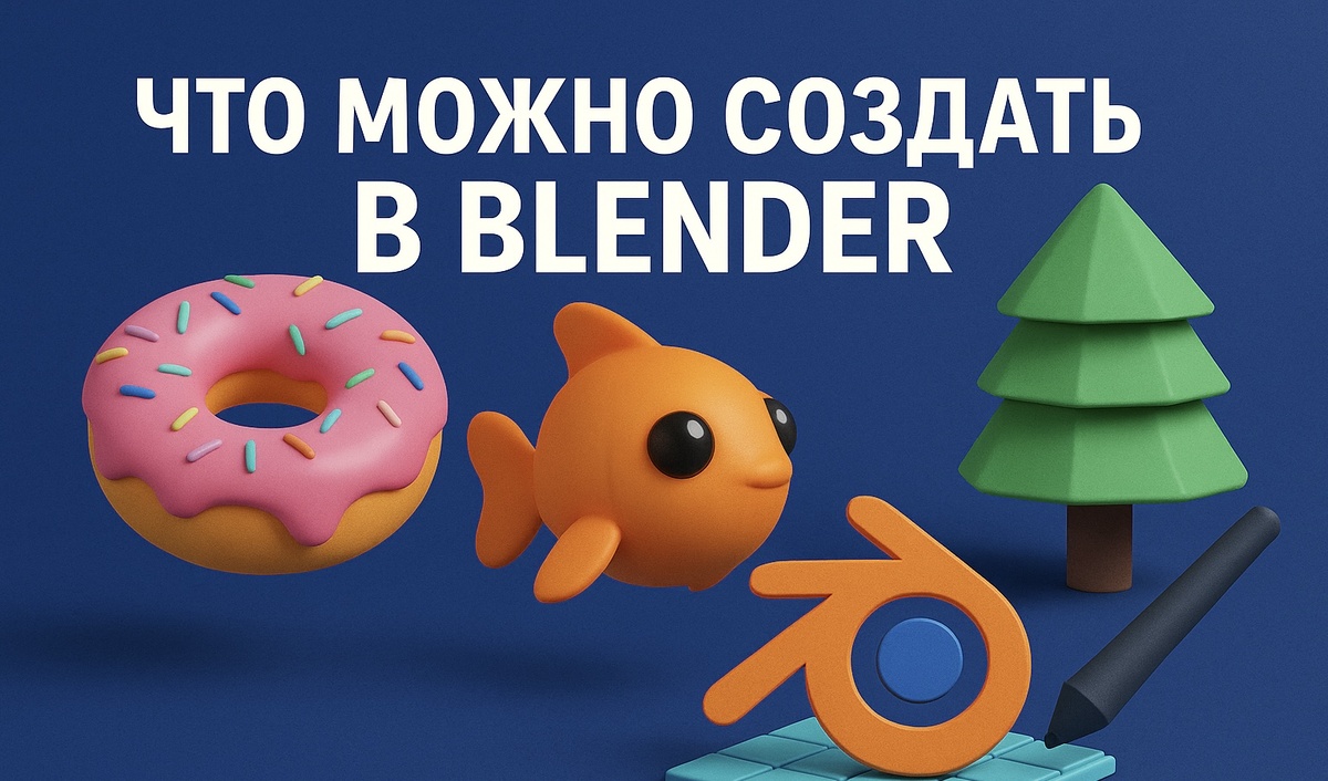 Профессии с помощью Blender3D