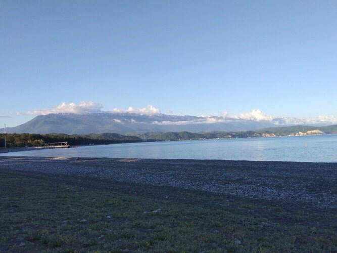 Берег опк "Пицунда", фото автора