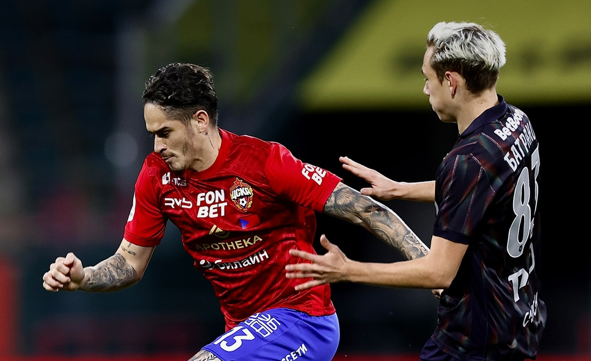 ЦСКА отыграл у "Локомотива" отставание в два мяча. Фото: ПФК ЦСКА