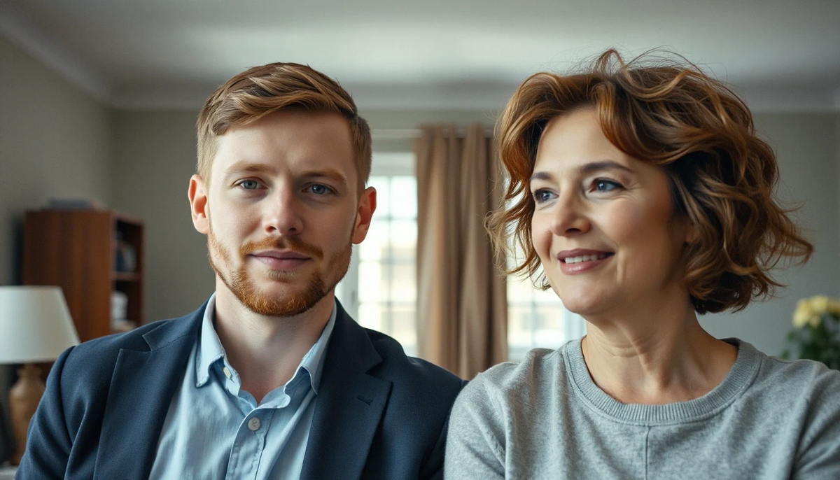 Мать Леонида казалась миловидной приветливой женщиной.