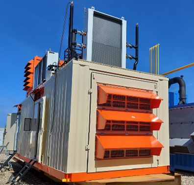 ГПУ в морском контейнере