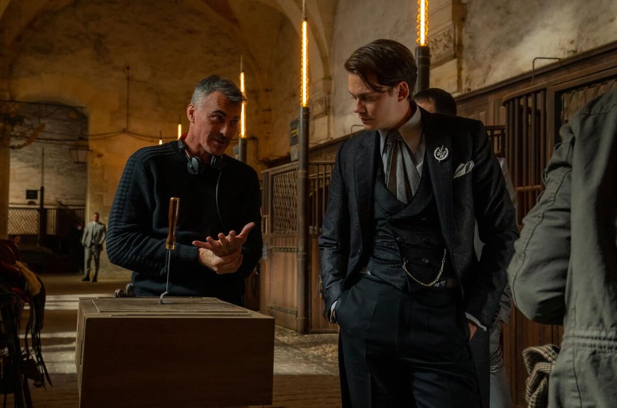 Чад Стахелски на съемках фильма «Джон Уик 4»