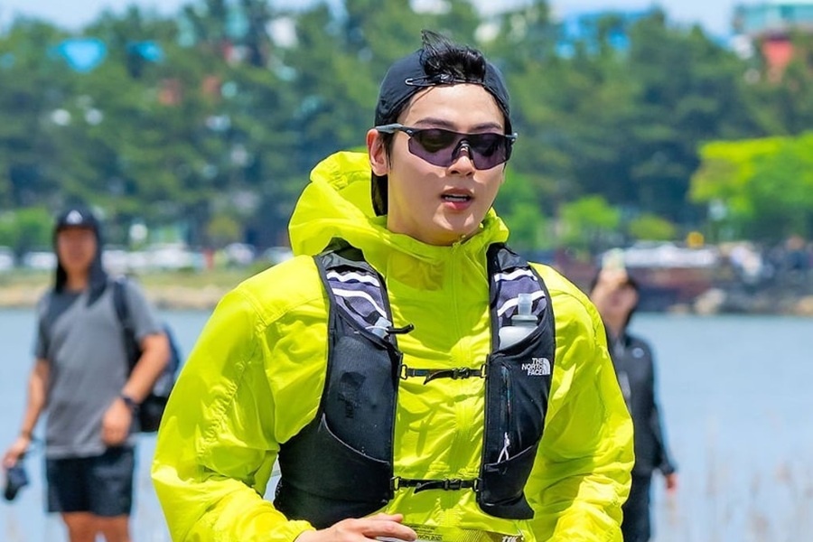 Ча Ыну на марафоне 2025 The North Face 100 Gangwon